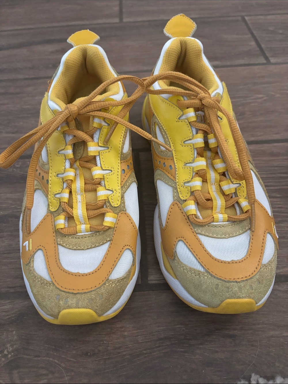 Fila Yellow Boveasaurus Primrose Yellow Sneakers